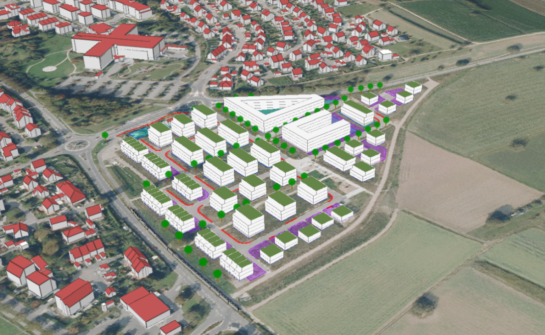 Smart Villages Müllheim BPlan 3D